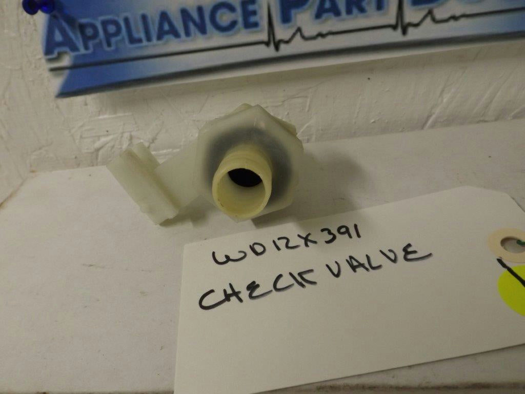 GENERAL ELECTRIC KENMORE DISHWASHER WD12X391 CHECK VALVE USED GENERAL ELECTRIC KENMORE DISHWASHER WD12X391 CHECK VALVE USED